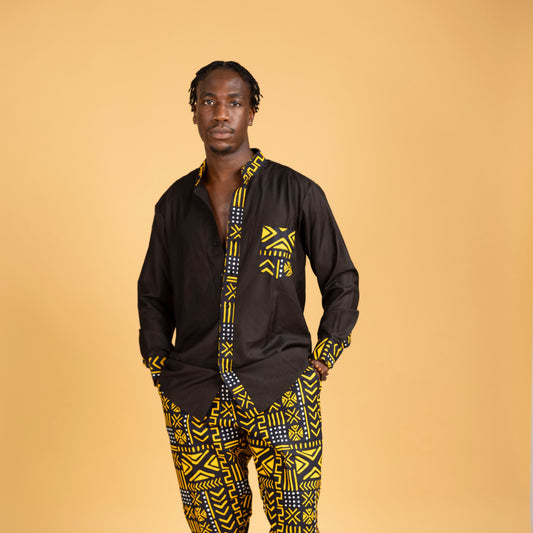 Femi African Print Trouser Set