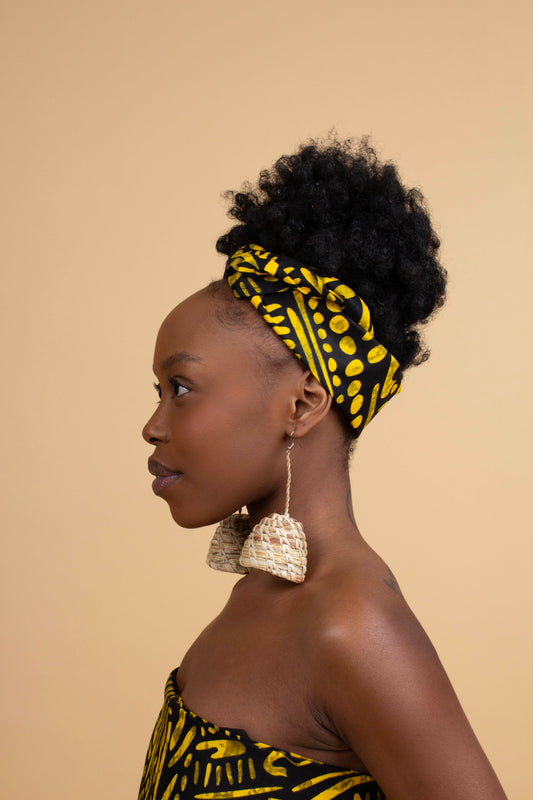 Moni Dome Woven Earrings