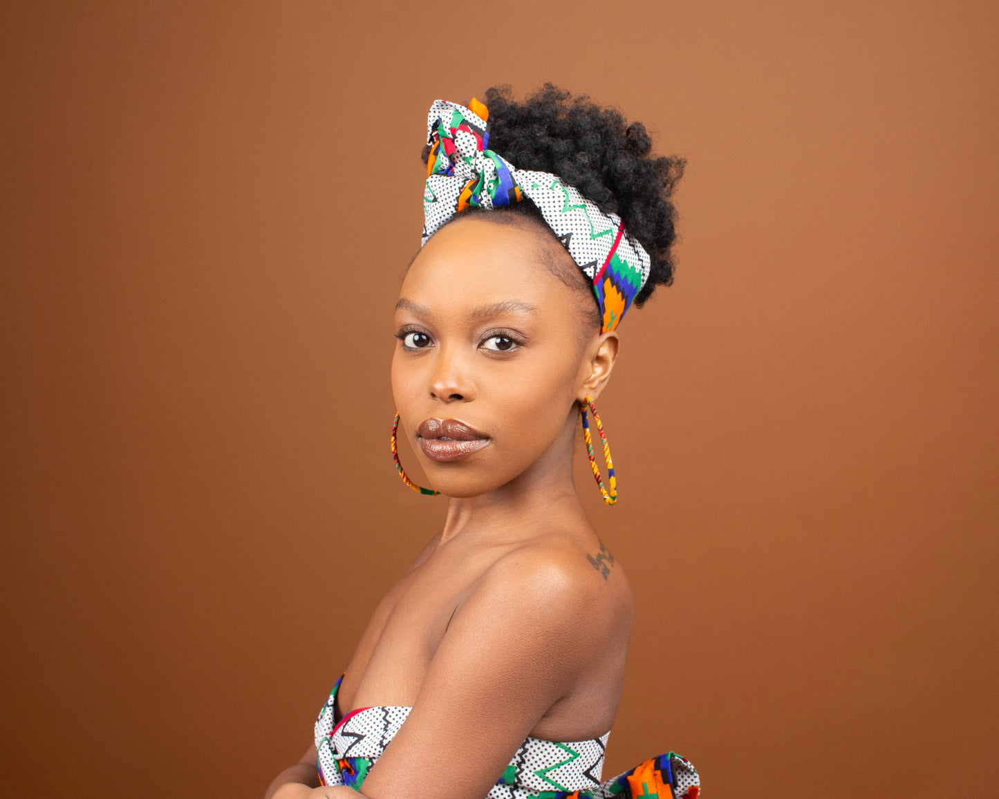 Maame African Print Head Wrap