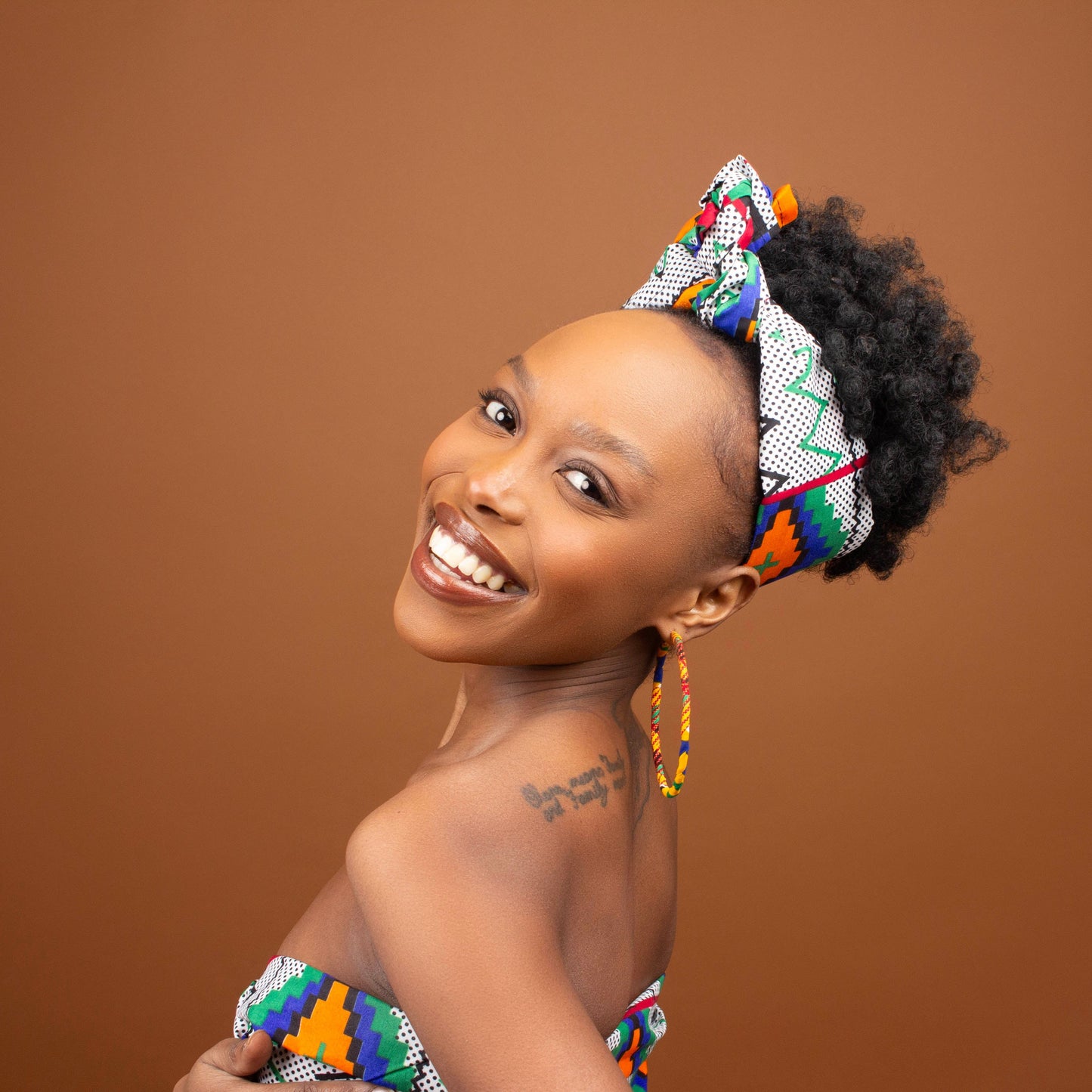 Maame African Print Head Wrap