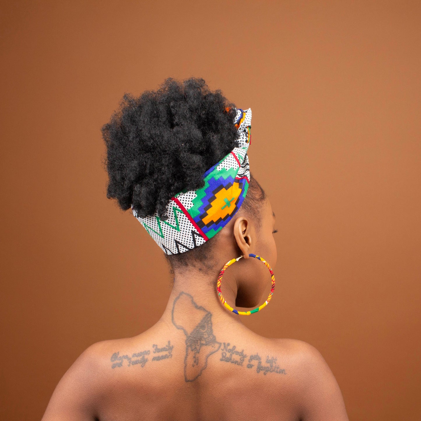 Maame African Print Head Wrap