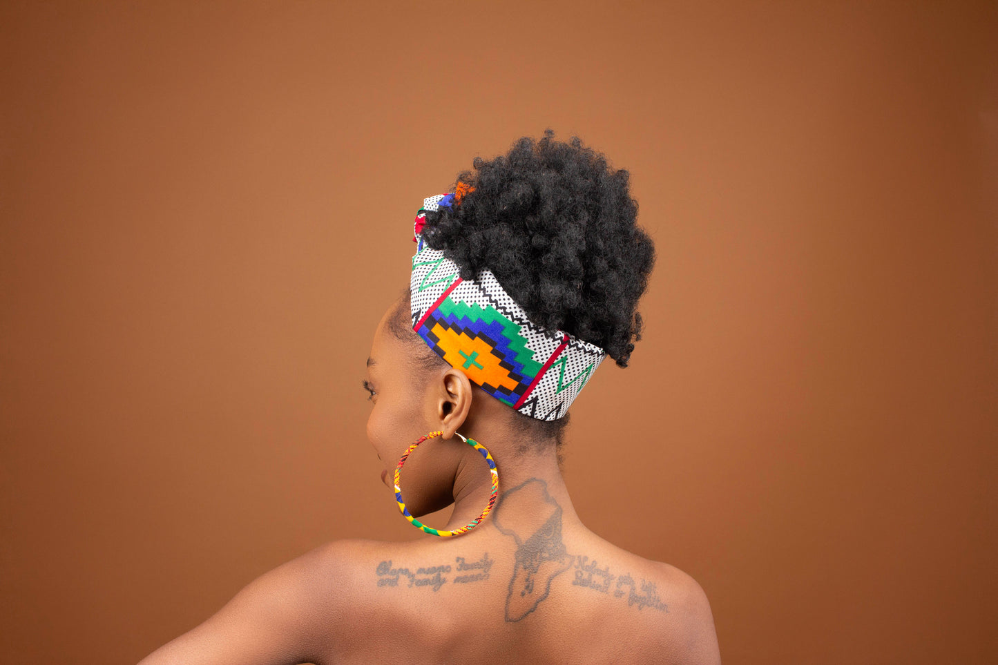 Maame African Print Head Wrap