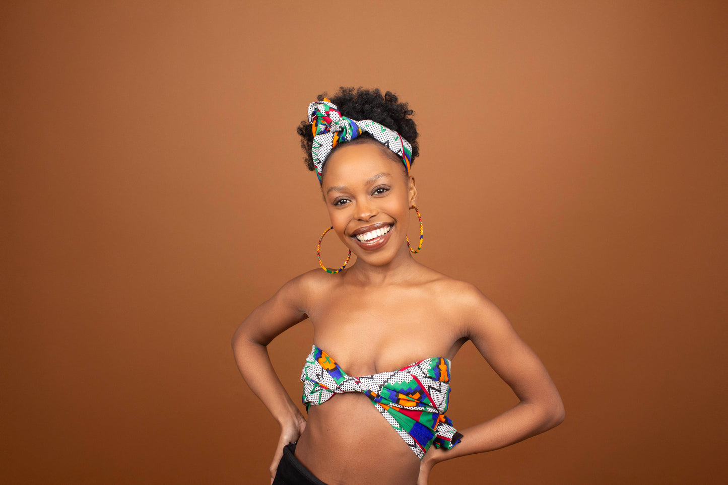 Maame African Print Head Wrap