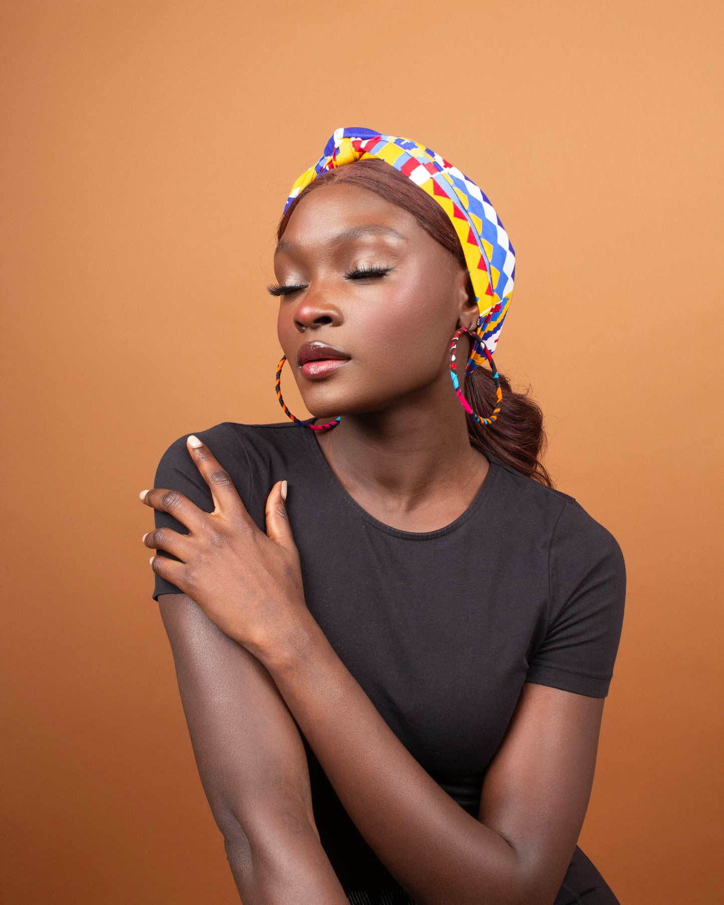 Kwaku Kente African Print Head Wrap