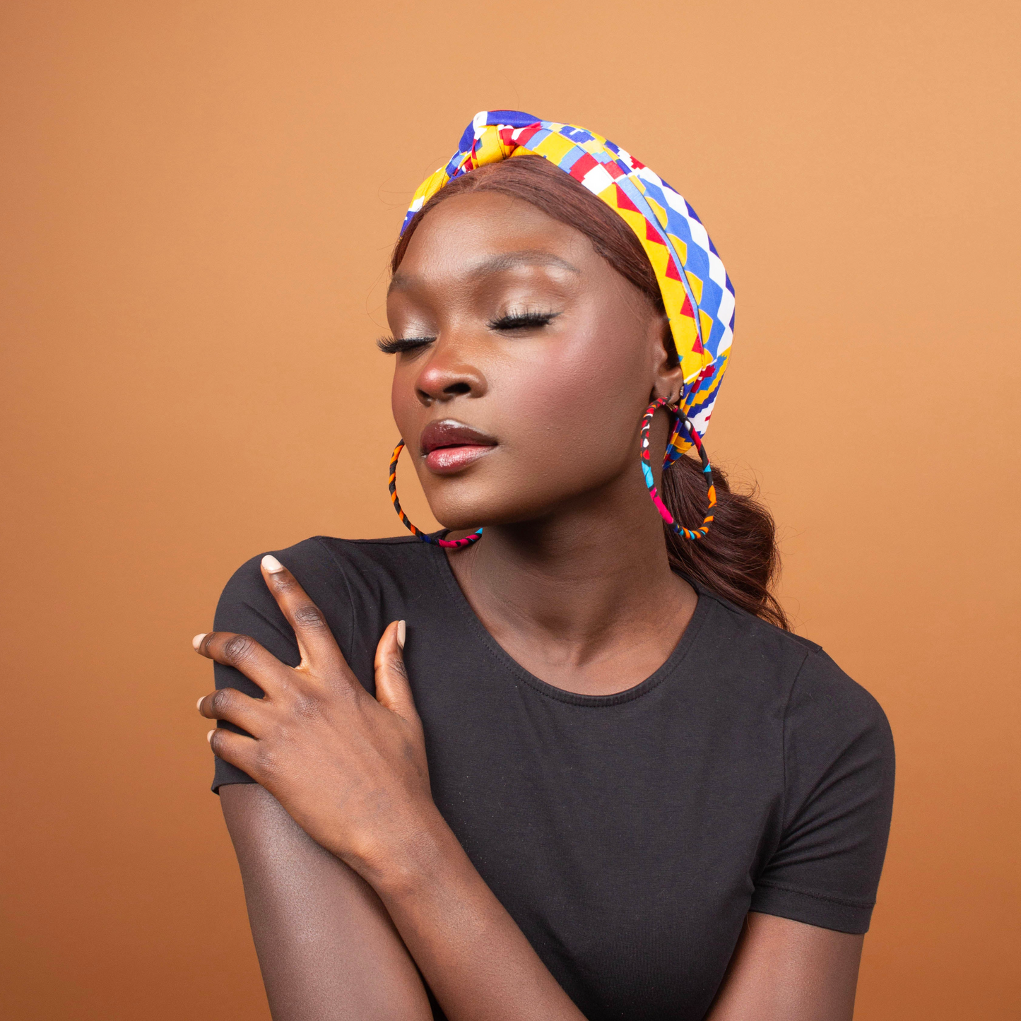 Kwaku Kente African Print Head Wrap