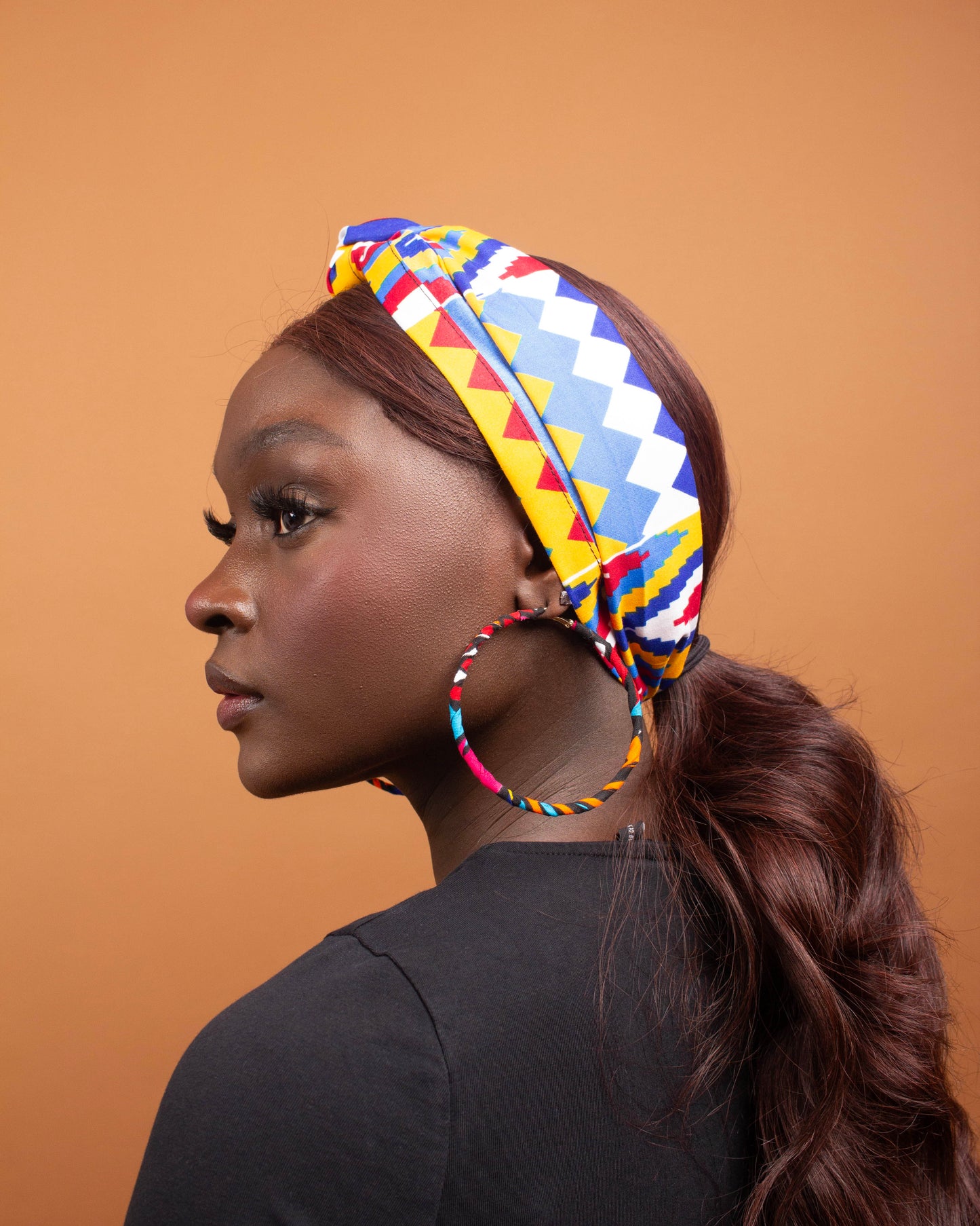 Kwaku Kente African Print Head Wrap
