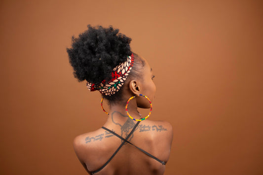 Osa African Print Head Wrap