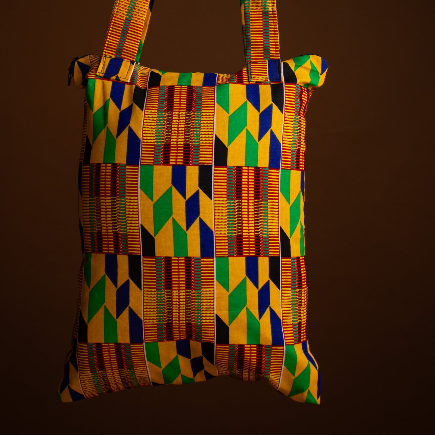 Kente African Print Tote Bag