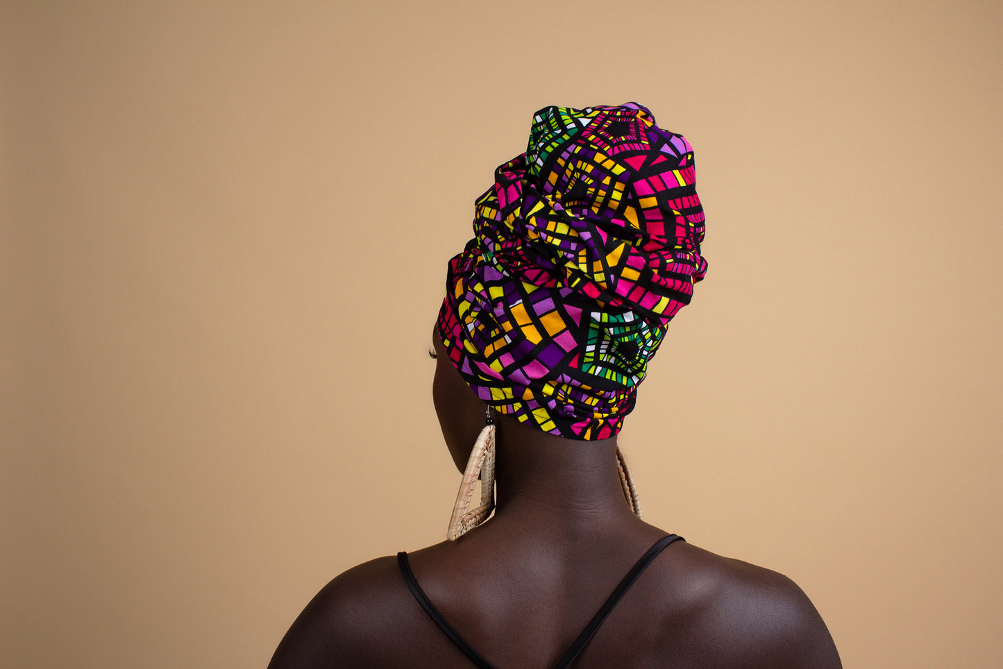 Demi African Print Head Wrap