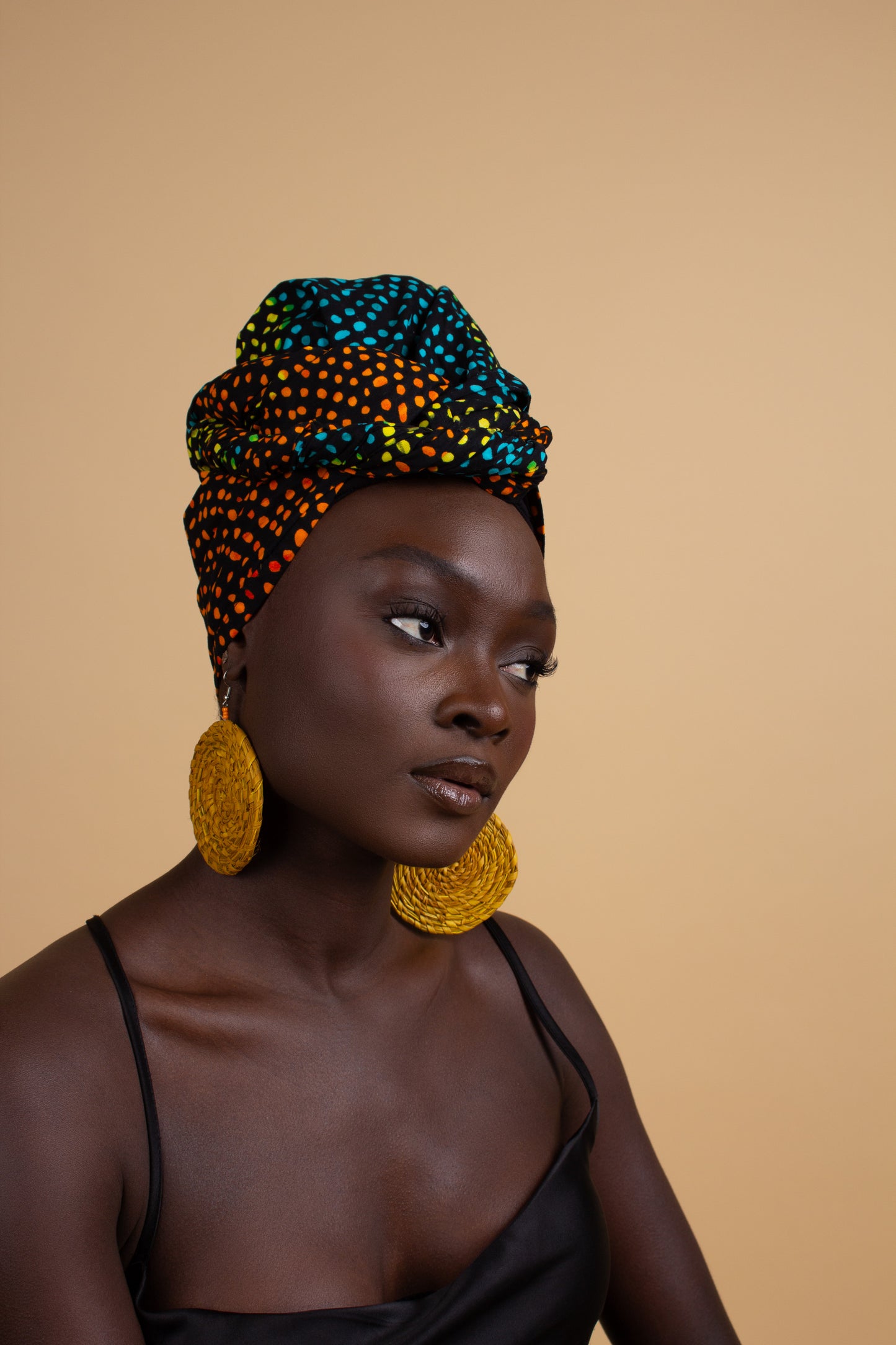 Kai African Print Head Wrap