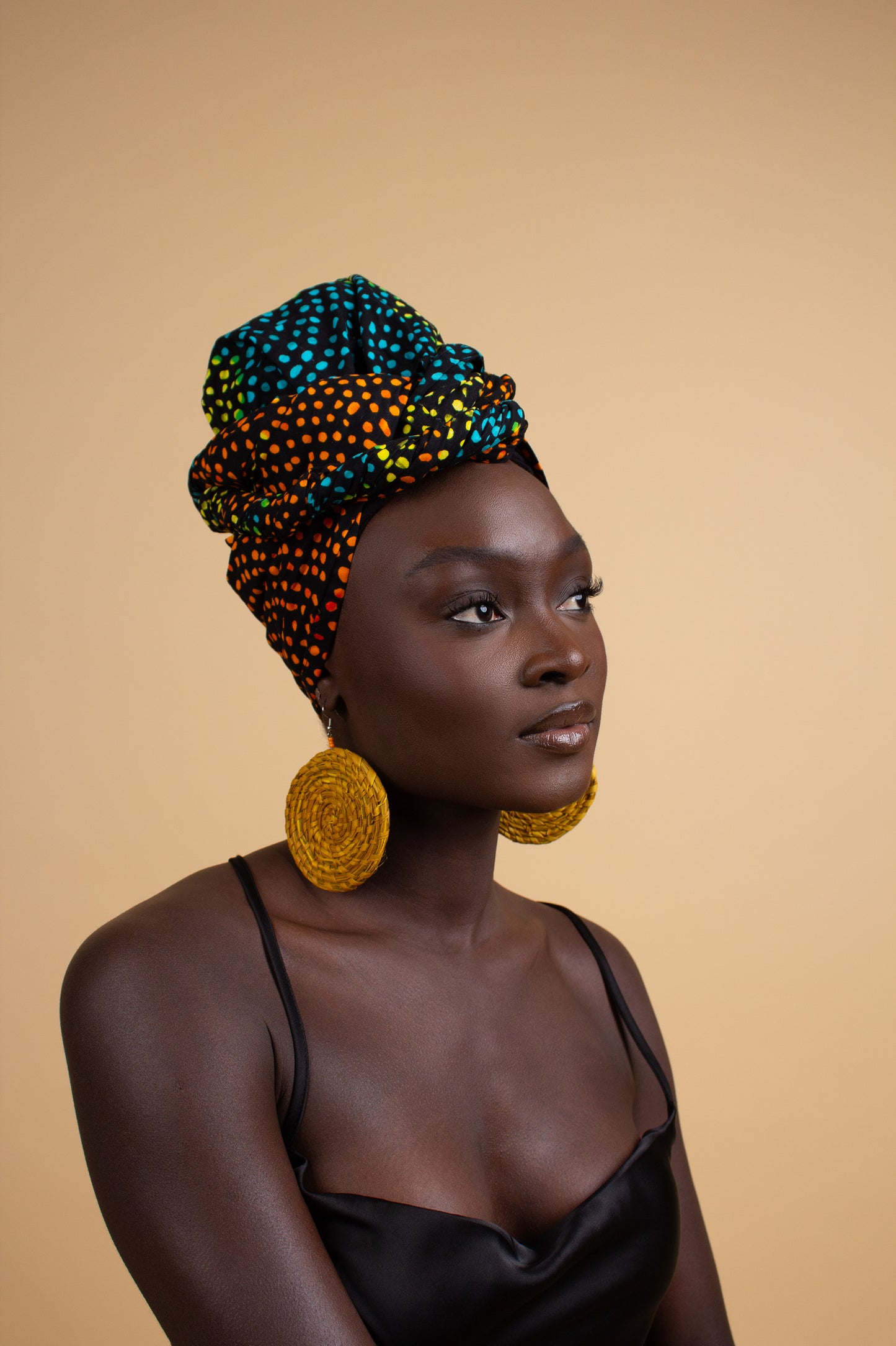 Kai African Print Head Wrap