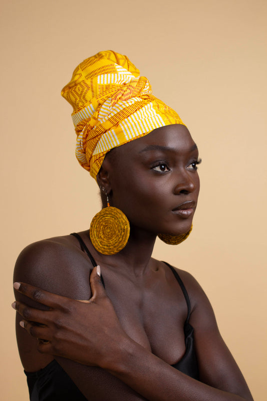 Moyo African Print Head Wrap