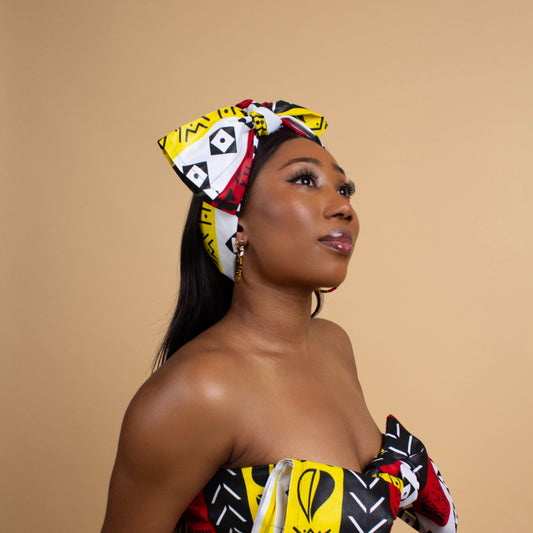 Chioma African Print Head Wrap
