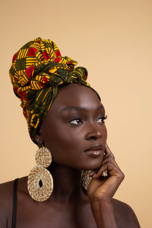 Kunmi African Print Head Wrap
