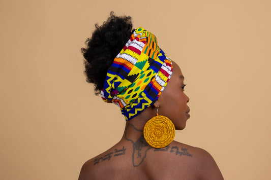 Sola African Print Head Wrap