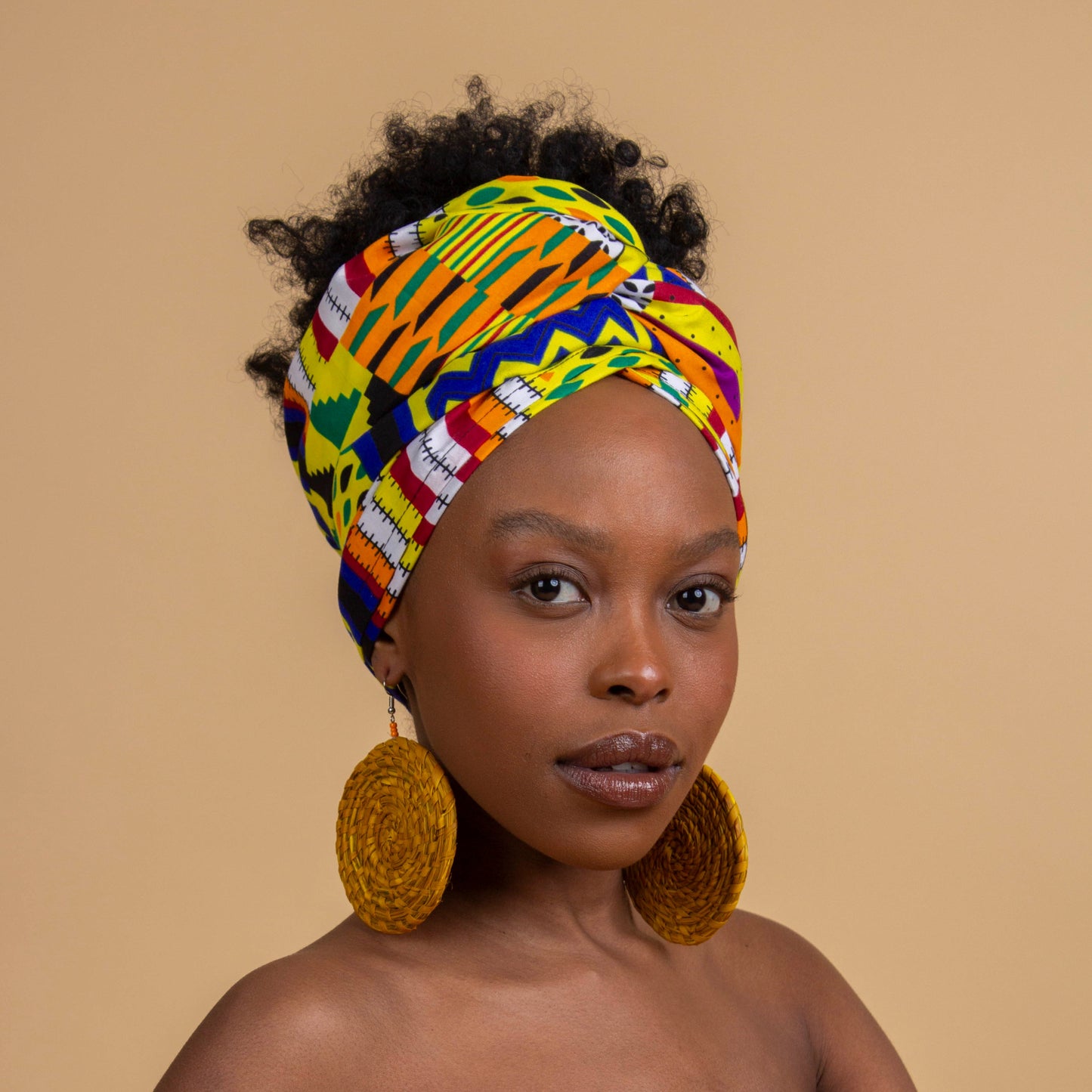 Sola African Print Head Wrap