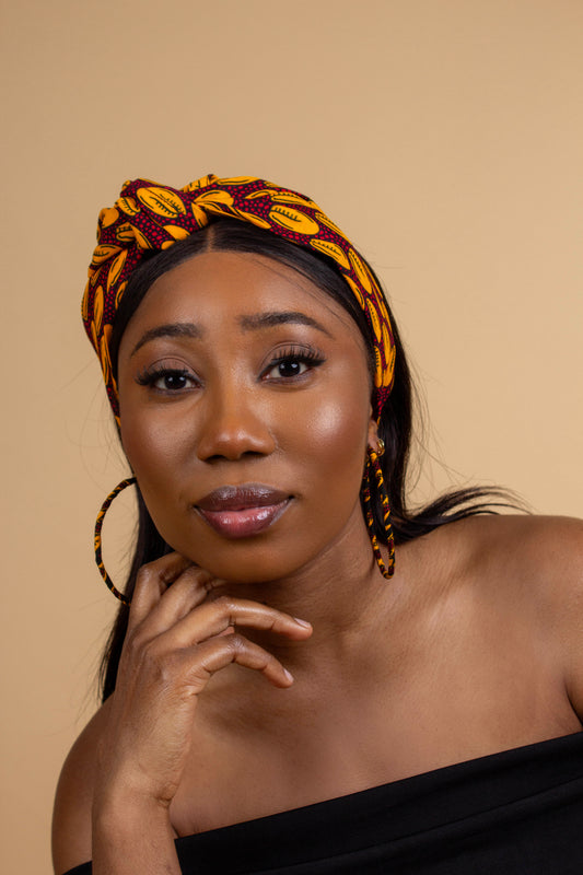 Tutu African Print Head Wrap