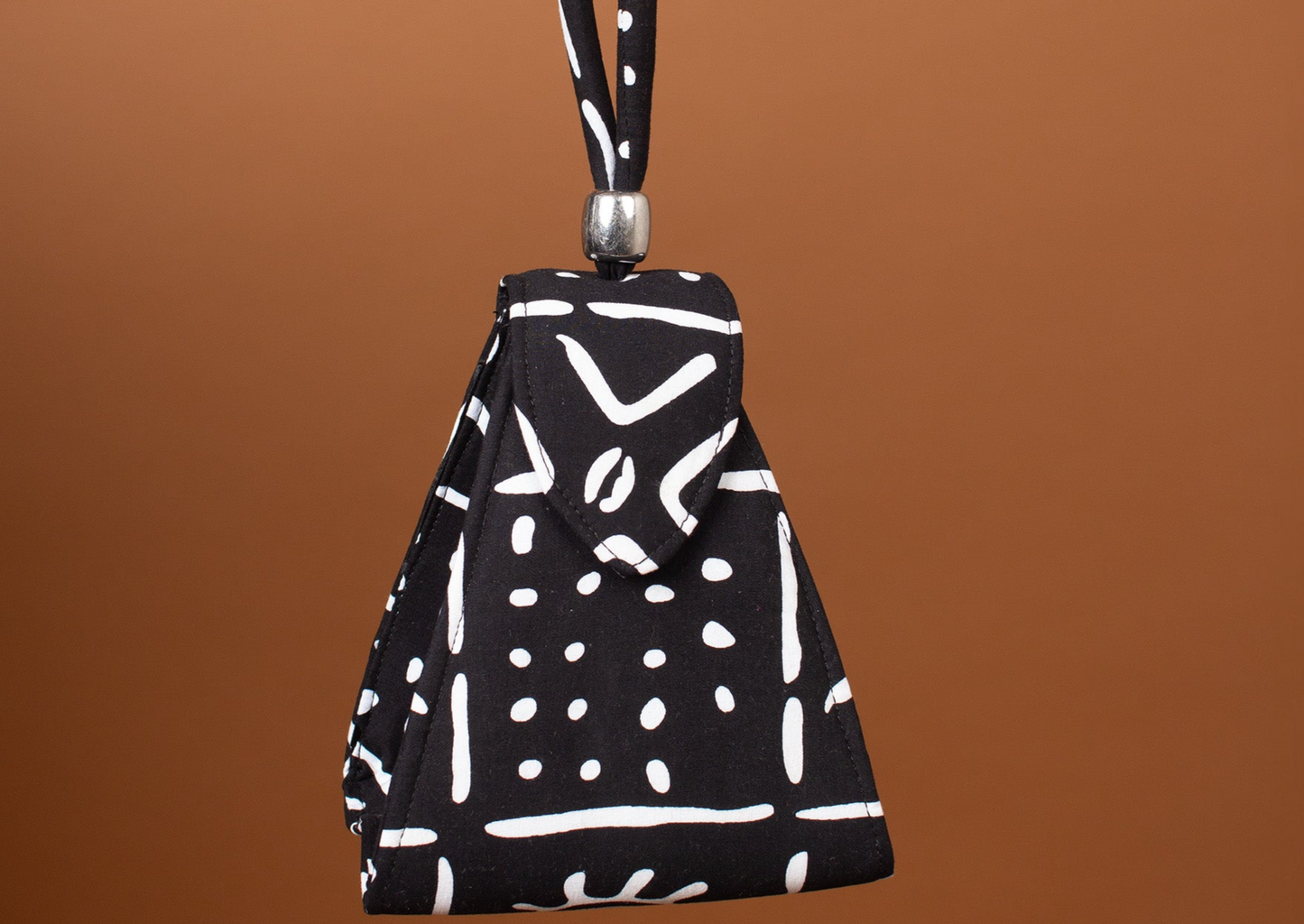 Monochrome Pyramid Bag