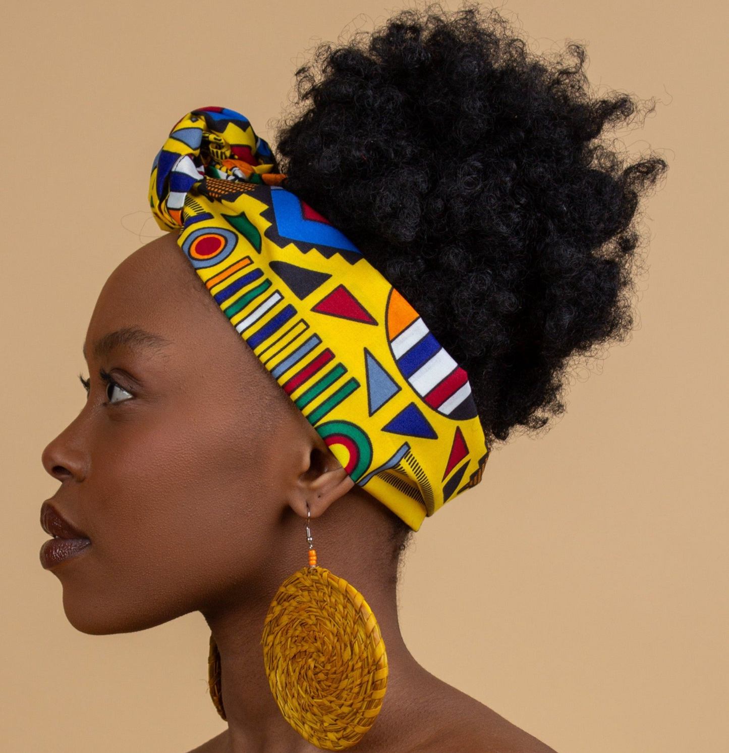 Nana African Print Head Wrap