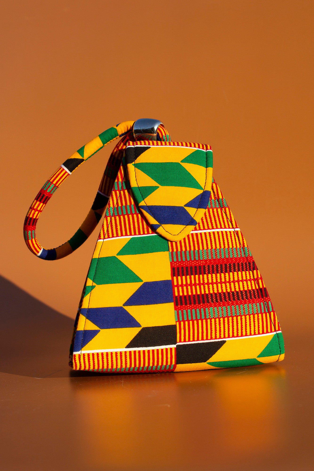 Kente Pyramid Bag