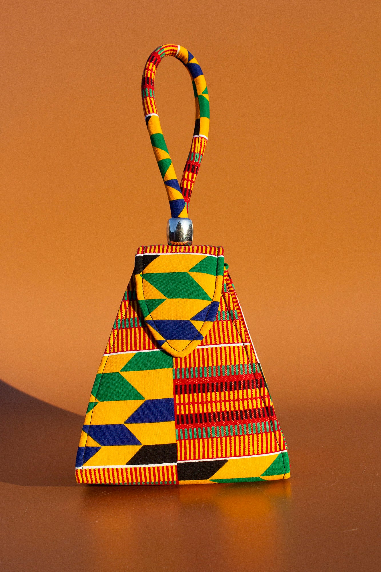 Kente Pyramid Bag