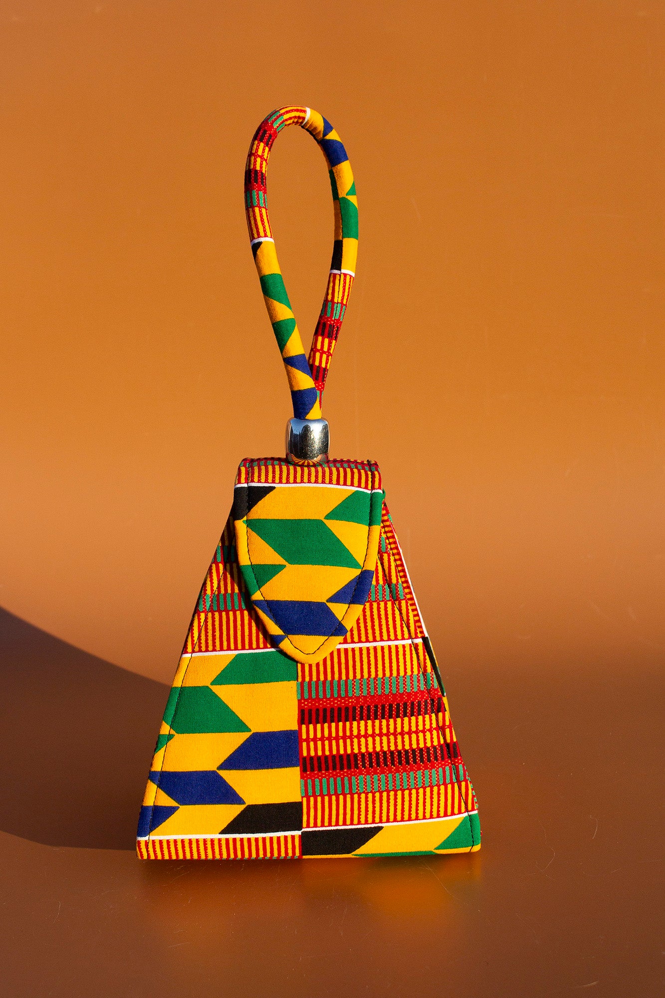 Kente Pyramid Bag