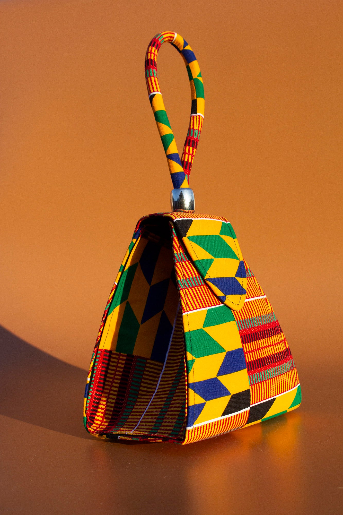 Kente Pyramid Bag