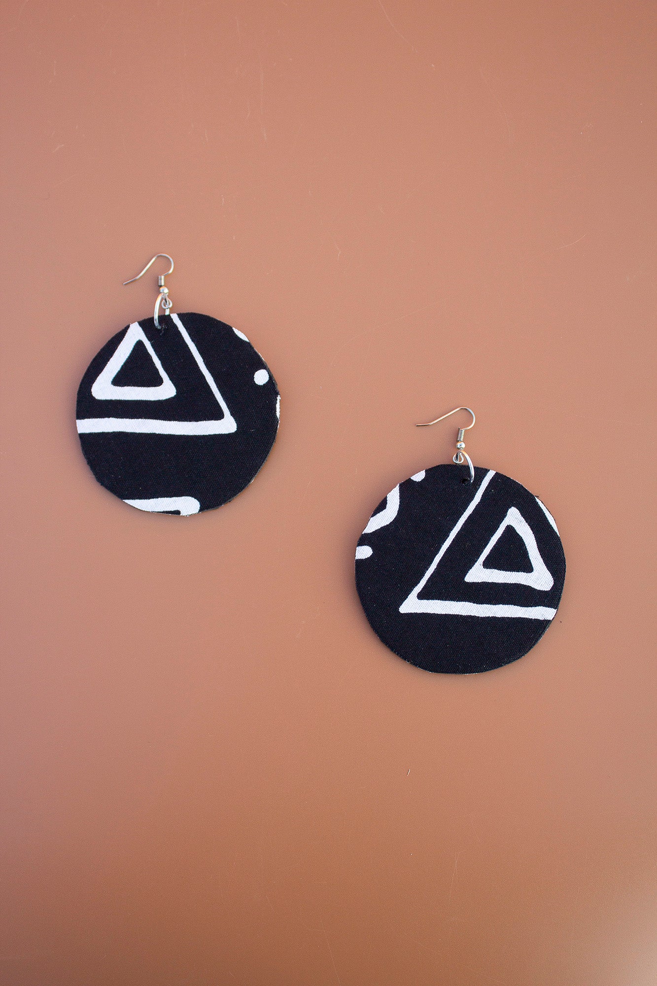 Simi Disc Drop Earrings