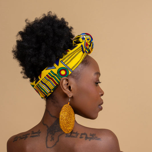 Nana African Print Head Wrap