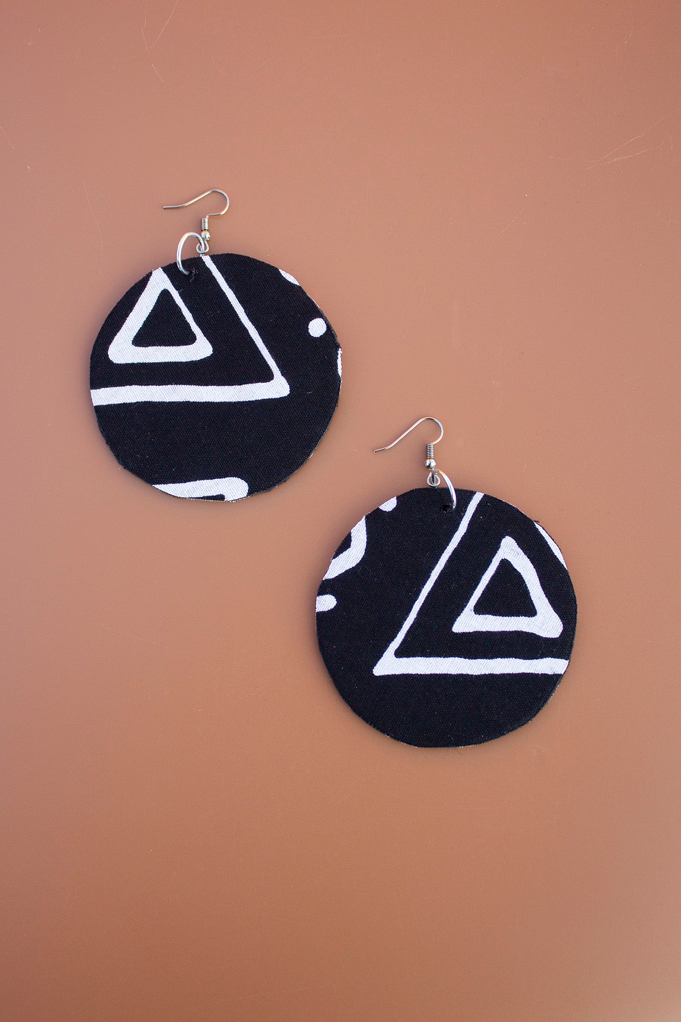 Simi Disc Drop Earrings