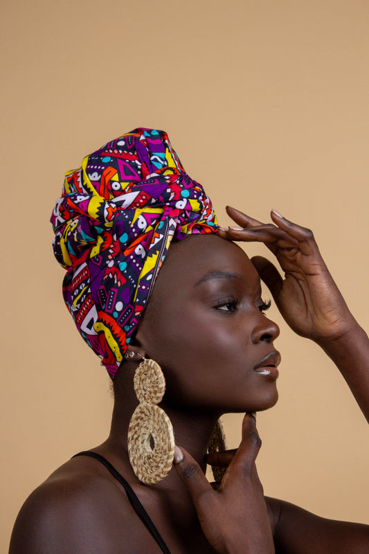 Nifemi African Print Head Wrap