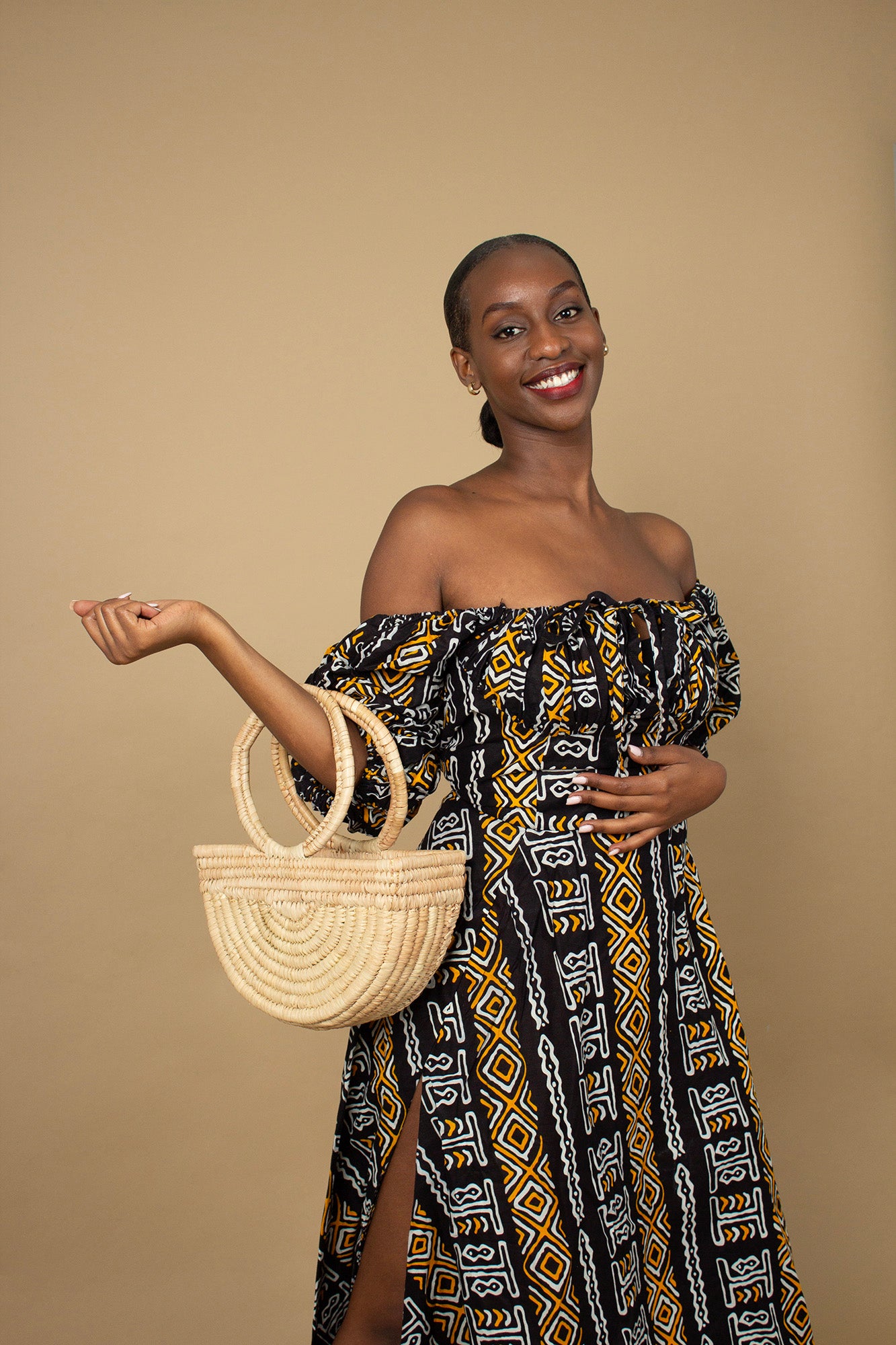 Kami Raffia Woven Bag
