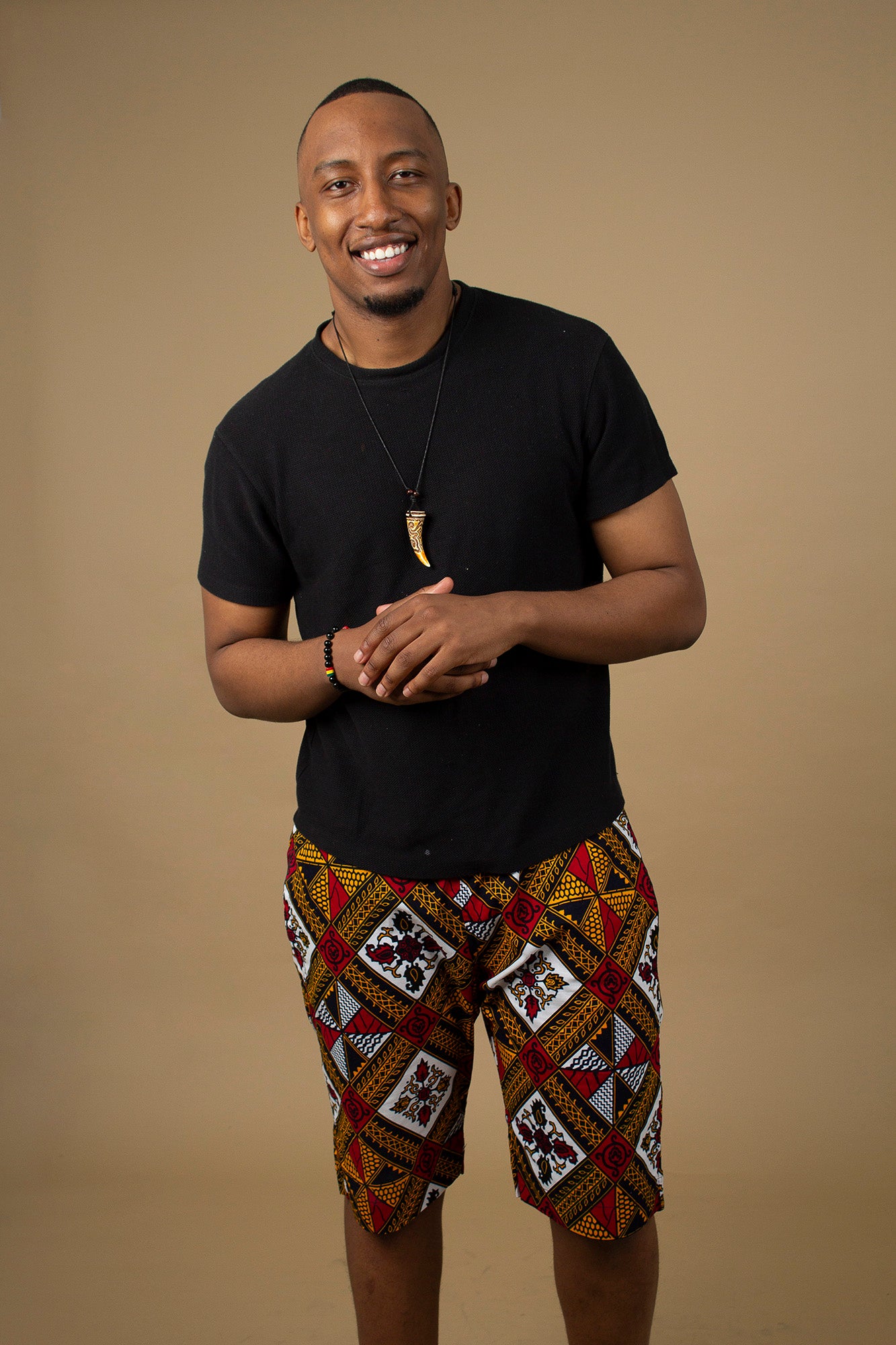 Teju African Print Ankara Shorts