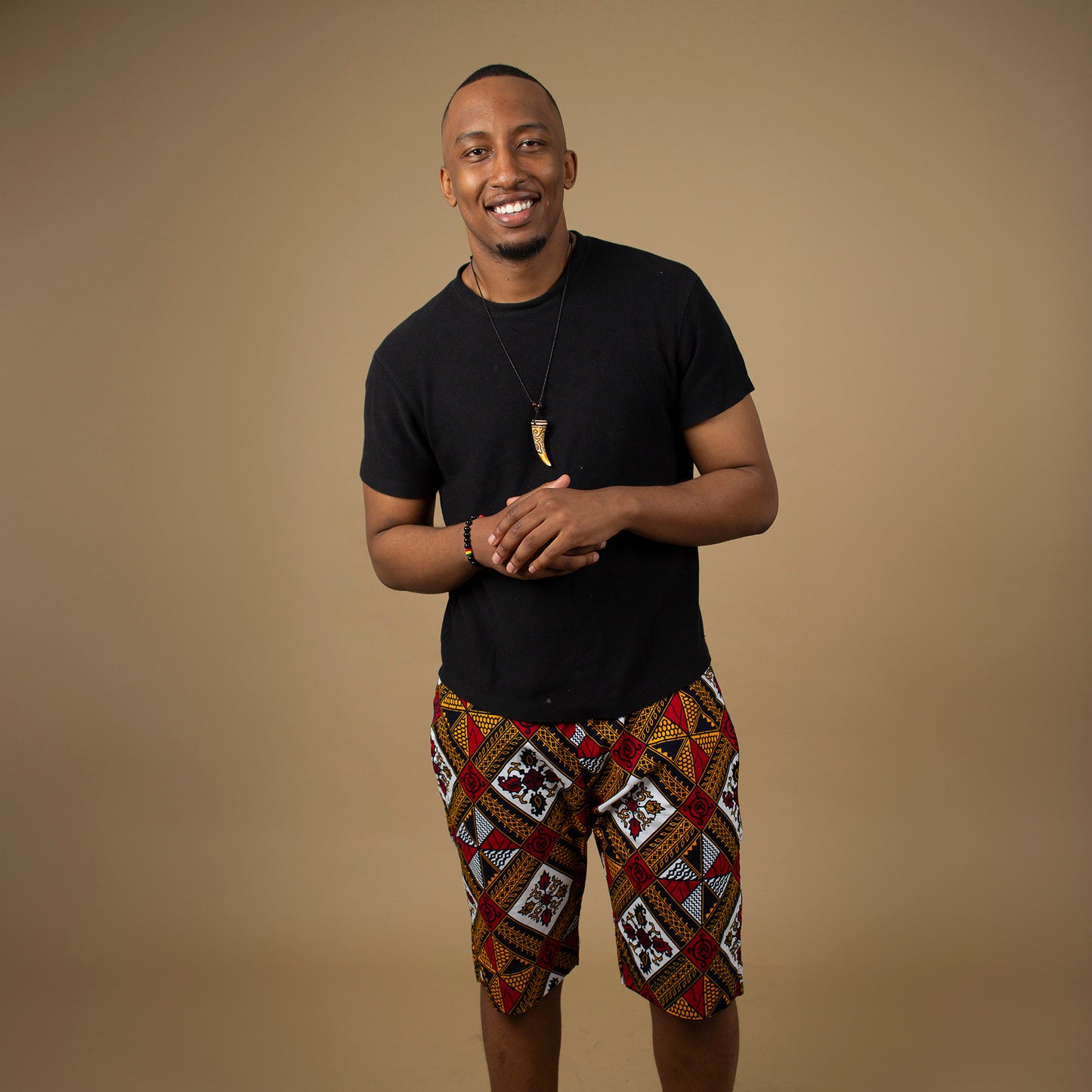 Teju African Print Ankara Shorts