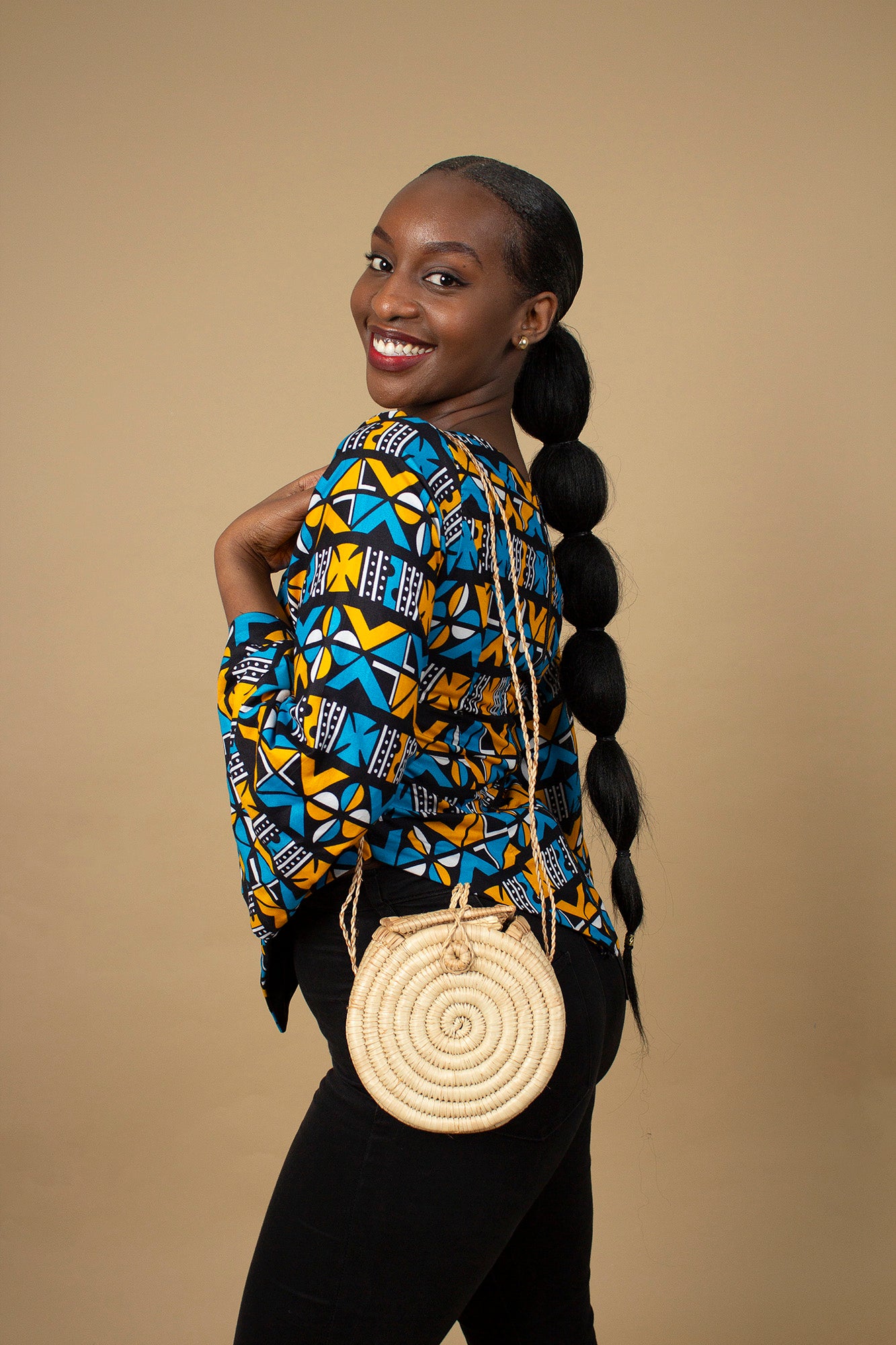 Elsa Raffia Woven Bag