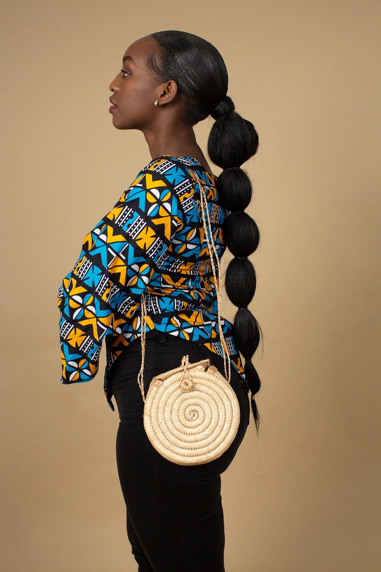 Elsa Raffia Woven Bag