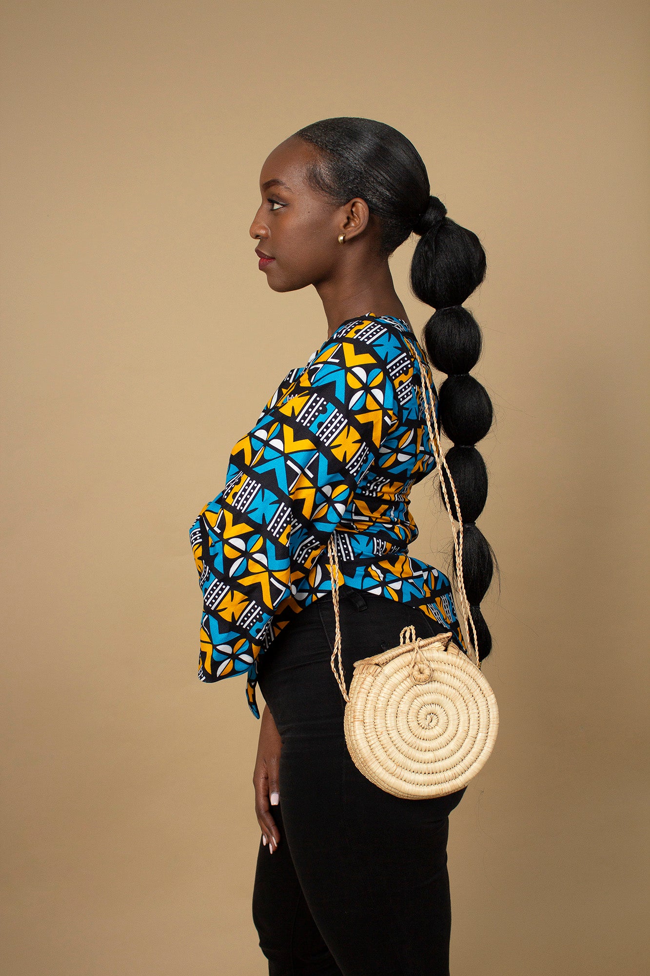 Elsa Raffia Woven Bag
