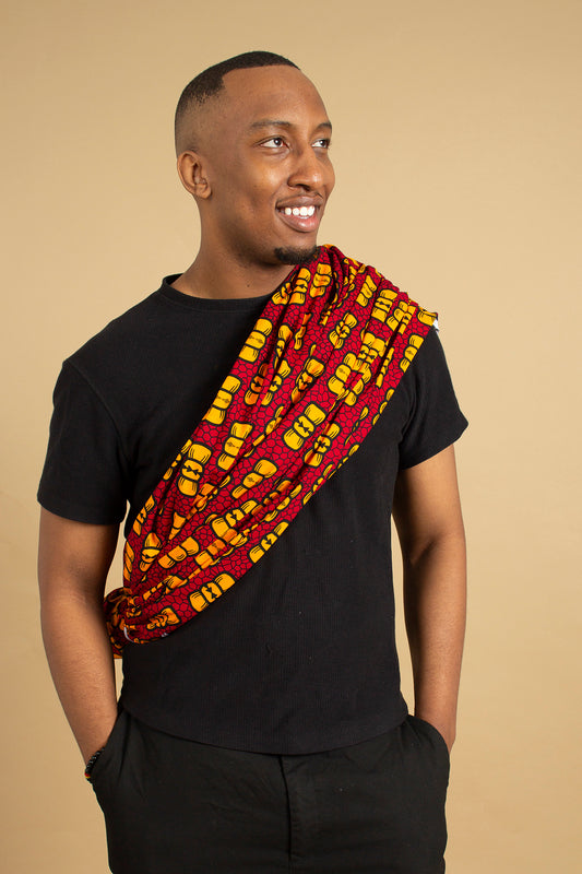 Bow African Print Fabric