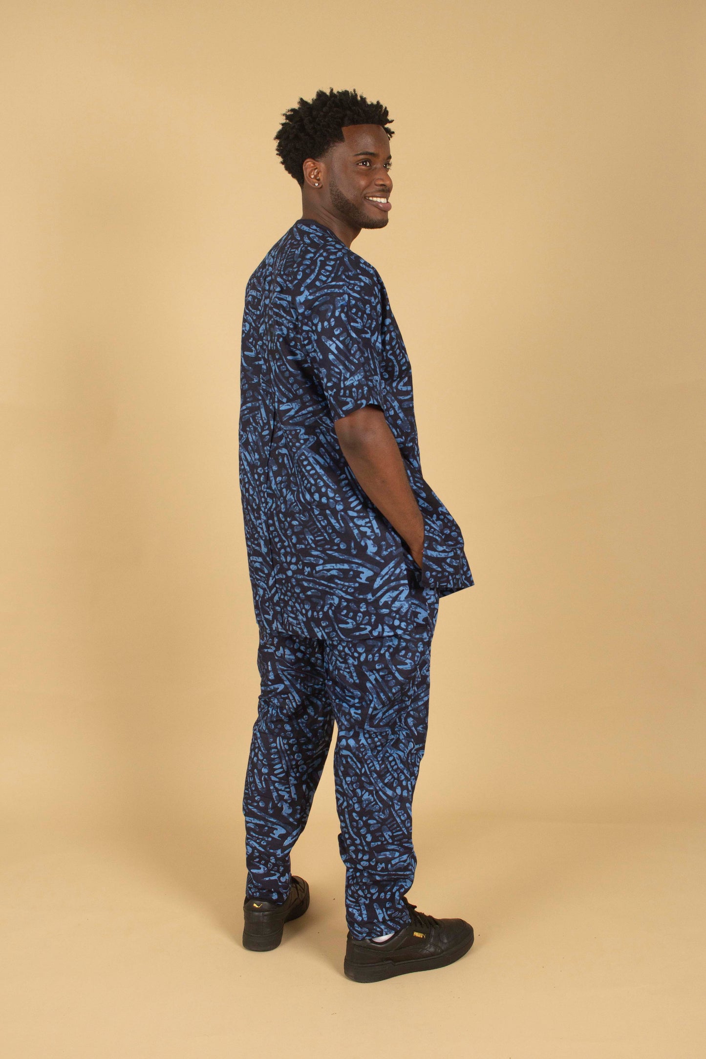 Ashe African Print Trousers