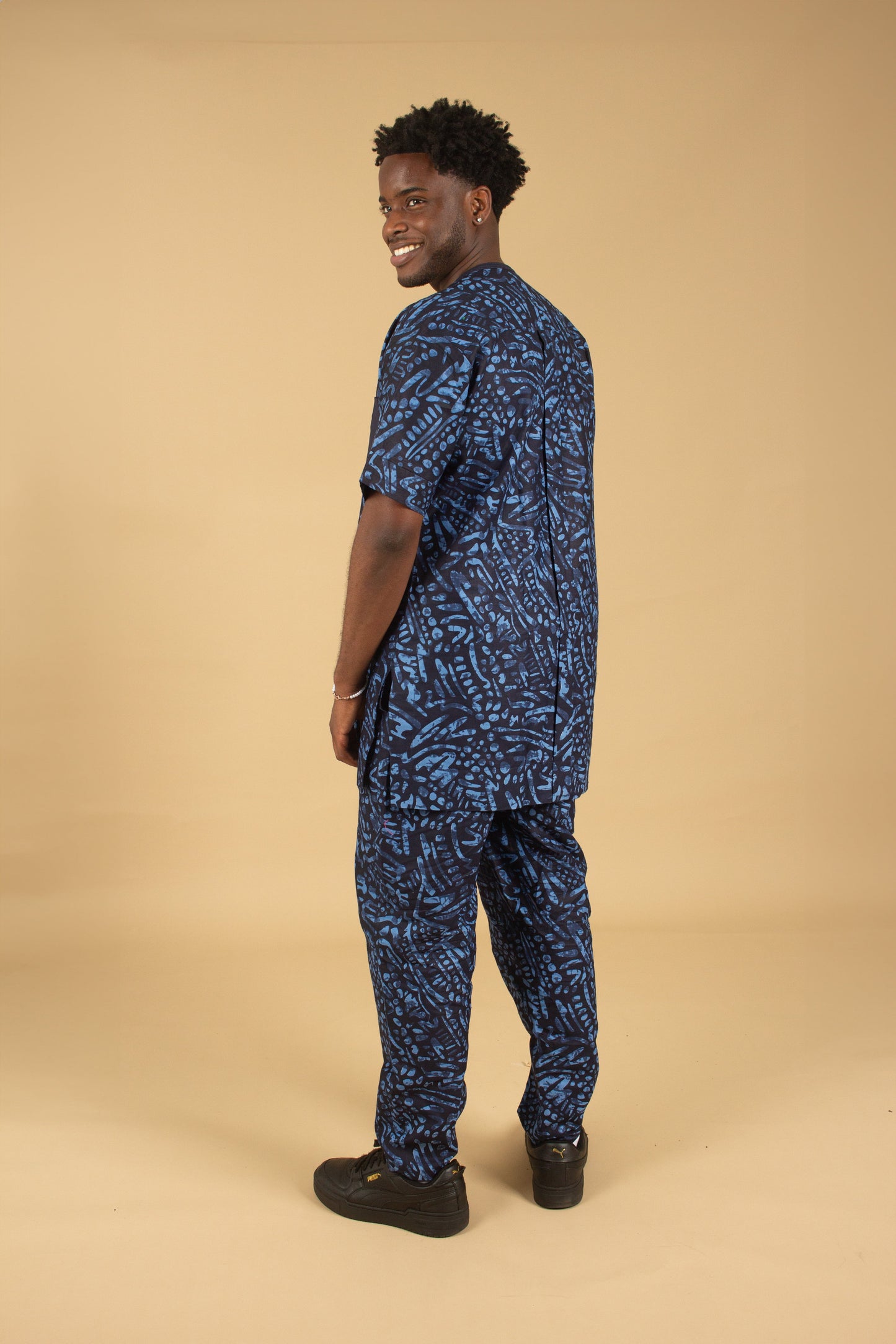 Ashe African Print Trousers