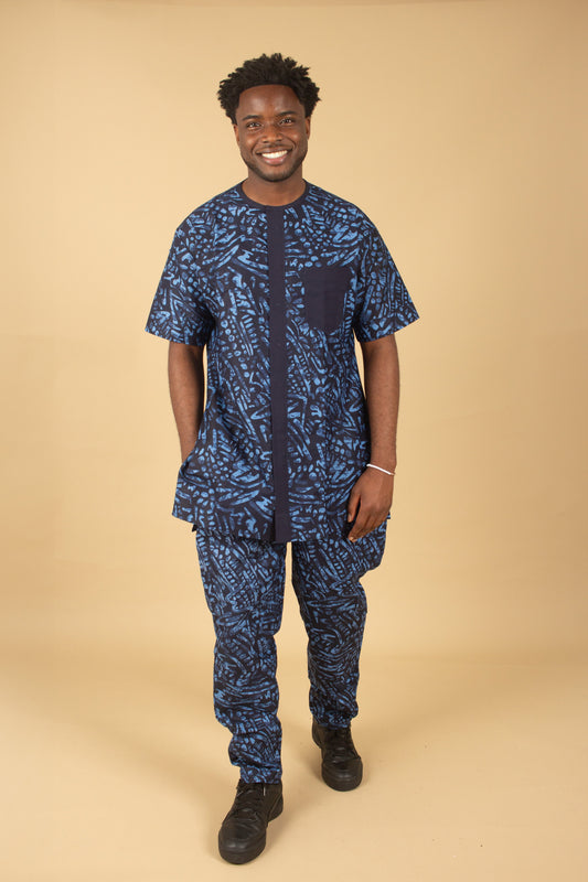 Ashe African Print Trousers