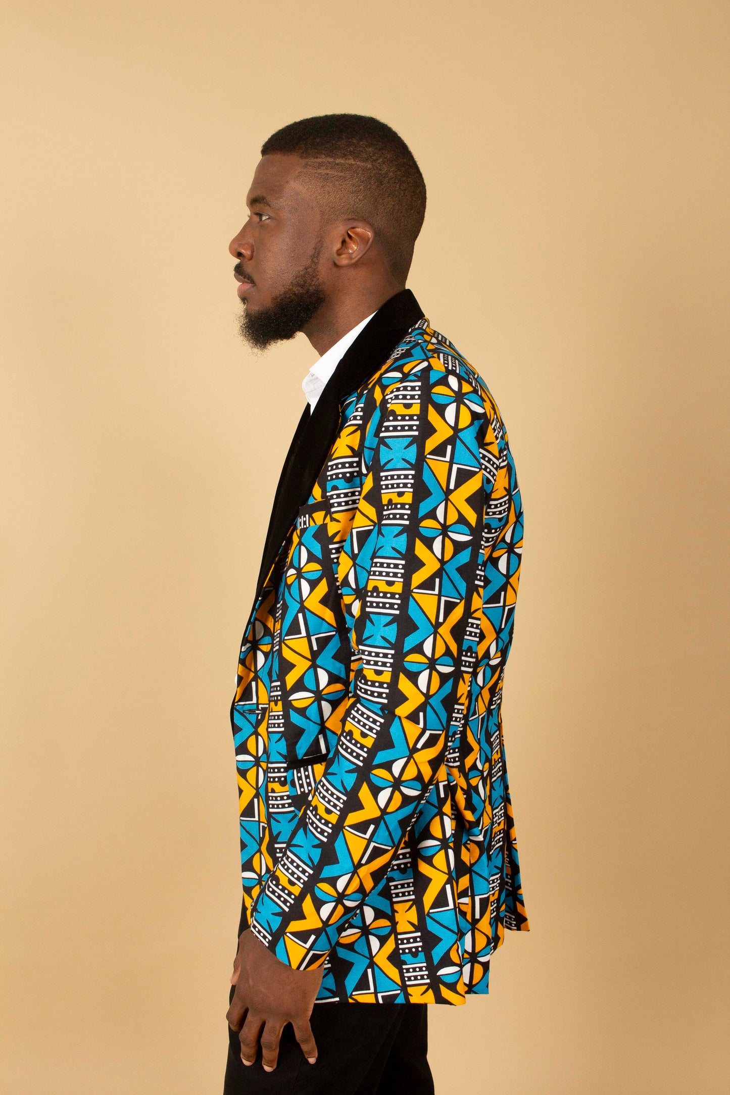 Abiola African Print Blazer