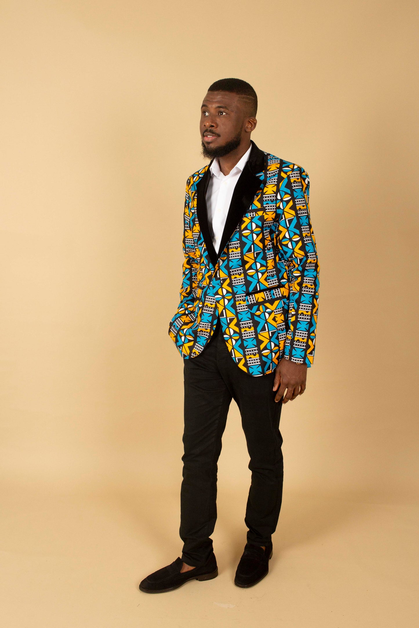 Abiola African Print Blazer