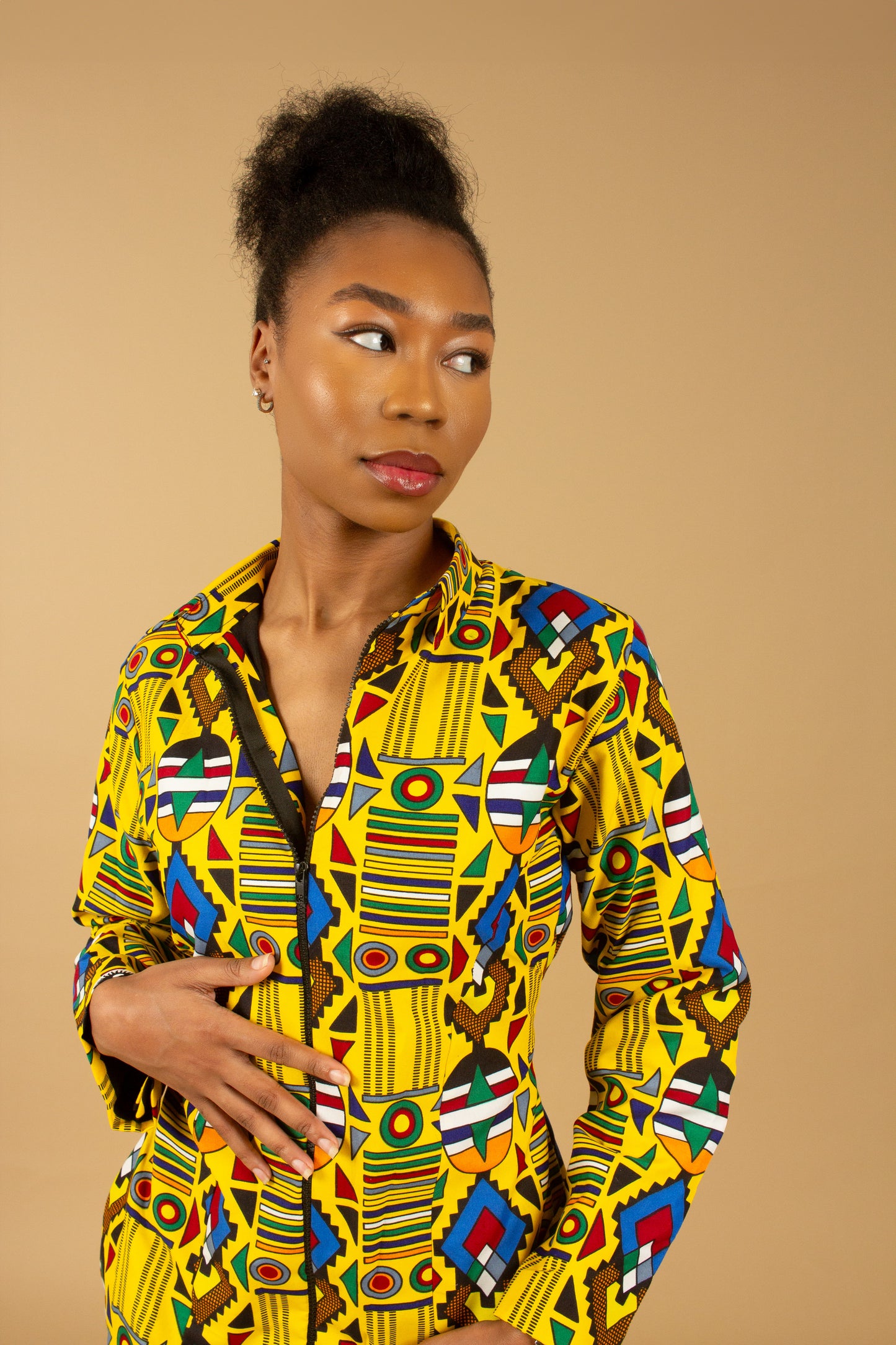 Nana Kente Blazer Dress