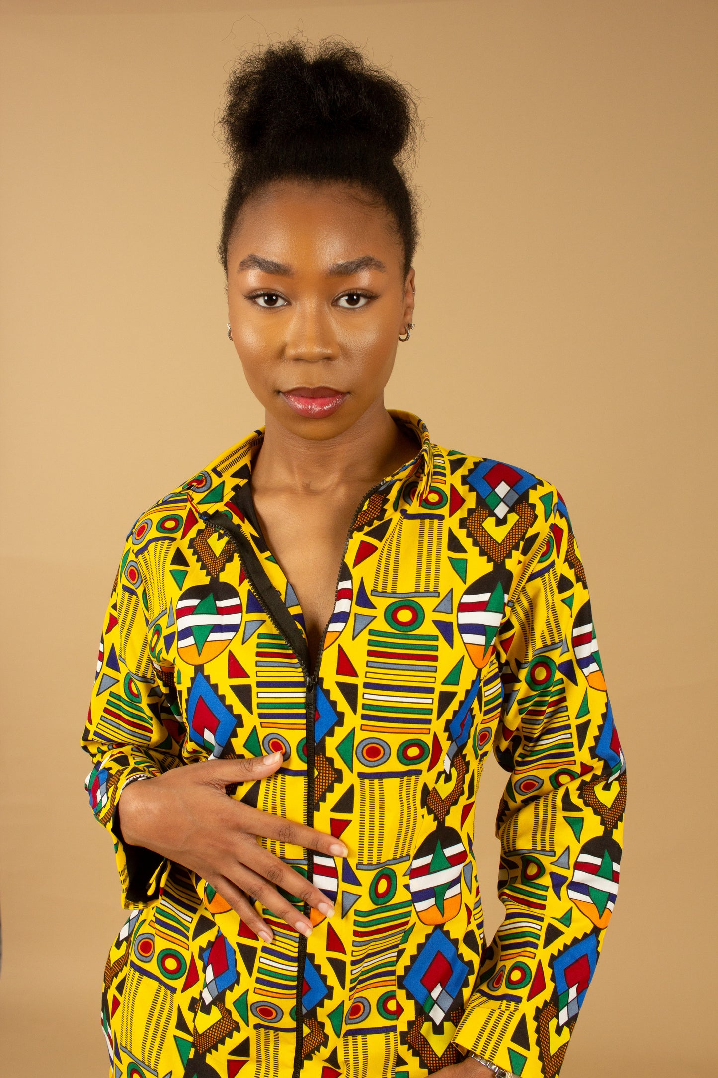 Nana Kente Blazer Dress
