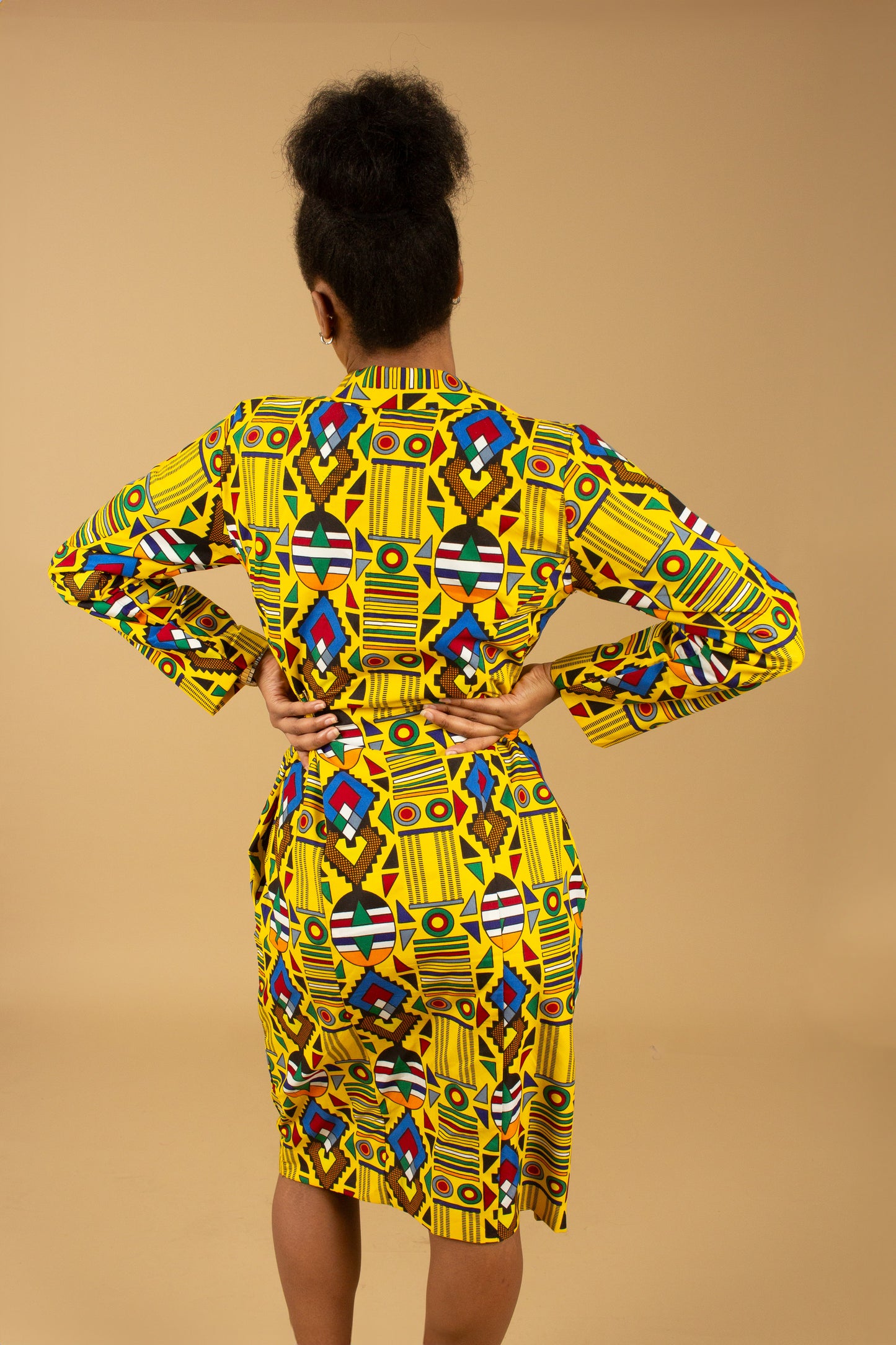 Nana Kente Blazer Dress
