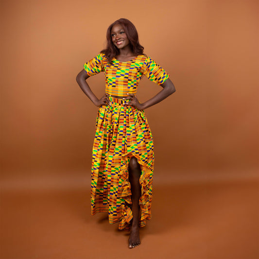 Kente Maxi Skirt