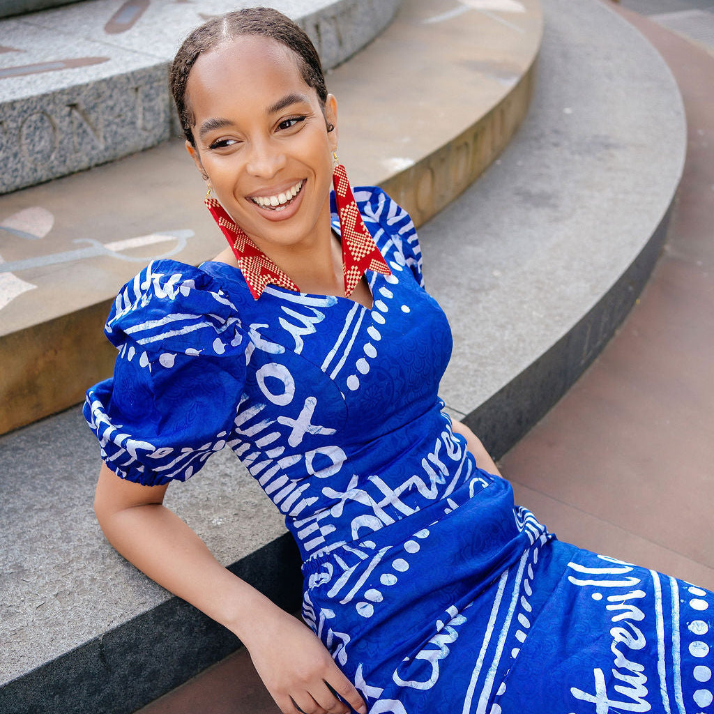 Cultureville Adire Skirt Set