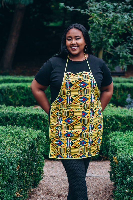 Nana African Print Apron