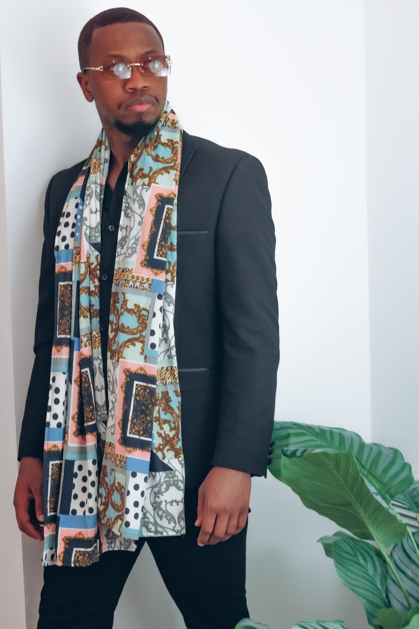 Feyi Patchwork Scarf